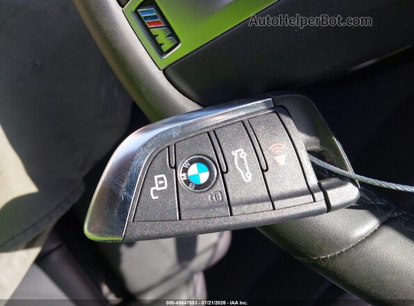 3MW23CM05N8C39694 2022 BMW 2 SERIES Black წინა პანელის ხედი