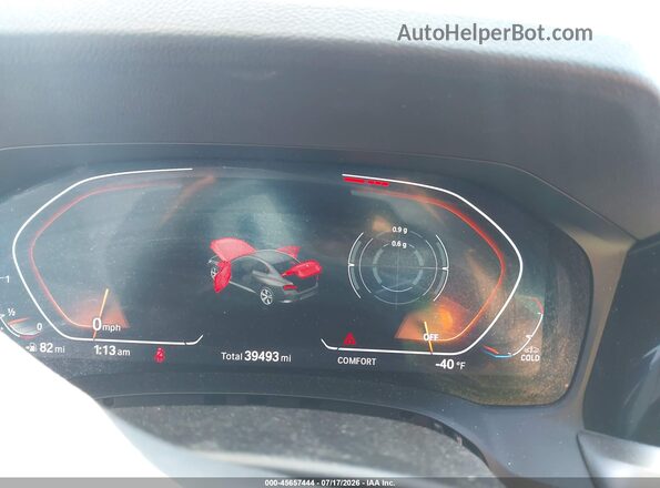3MW23CM08N8C68056 2022 BMW 2 SERIES White Вид задніх сидінь
