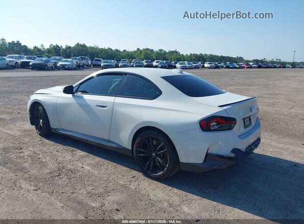 3MW23CM08N8C68056 2022 BMW 2 SERIES White Задня ліва чверть