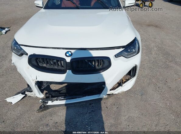 3MW23CM08N8C68056 2022 BMW 2 SERIES White Вид спереду
