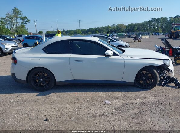 3MW23CM08N8C68056 2022 BMW 2 SERIES White Вид щитка приладів