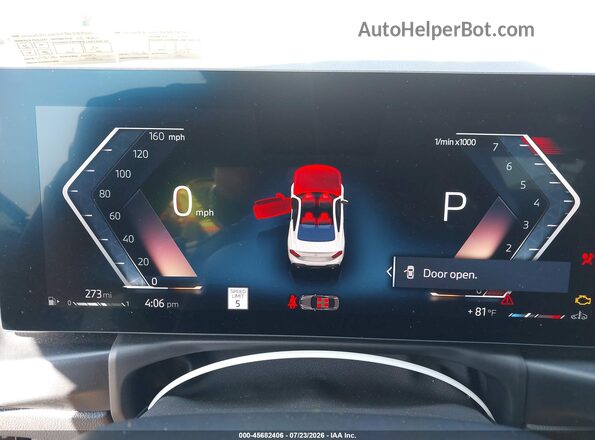 3MW33CM03R8E58700 2024 BMW 2 SERIES Белый Вид задних сидений