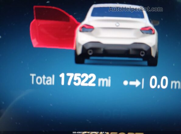 3MW33CM03R8E58700 2024 BMW 2 SERIES Белый 