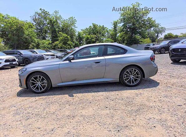 3MW33CM06S8F80876 2025 BMW 2 SERIES Серебряный Панорамный вид салона 360°
