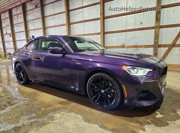 3MW33CM08R8E12103 2024 BMW 2 SERIES Purple Przód prawy
