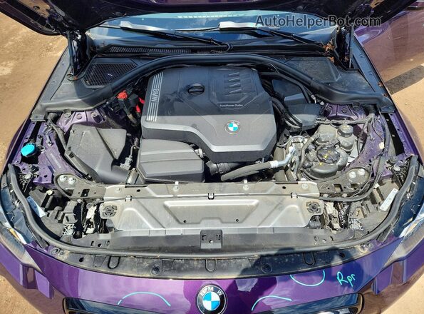 3MW33CM08R8E12103 2024 BMW 2 SERIES Purple Widok wnętrza z tyłu