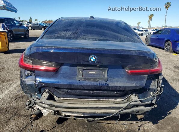 3MW39FF05P8D09876 2023 BMW 3 SERIES Blue უკანა ხედი