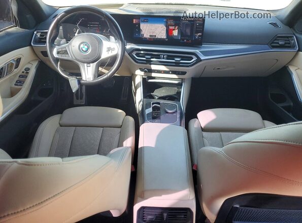 3MW39FF05P8D09876 2023 BMW 3 SERIES Blue წინა პანელის ხედი