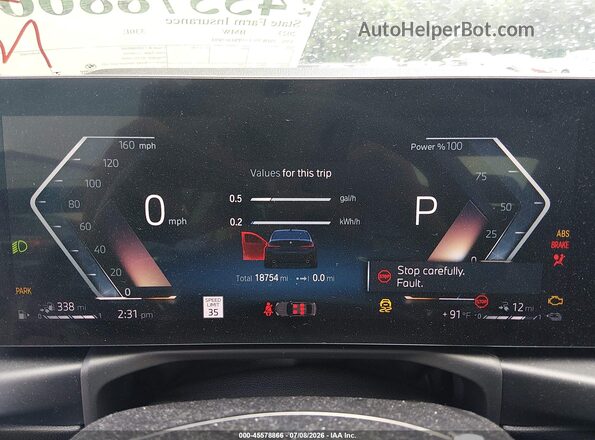 3MW39FF09P8D05894 2023 BMW 3 SERIES Black უკანა სავარძლების ხედი