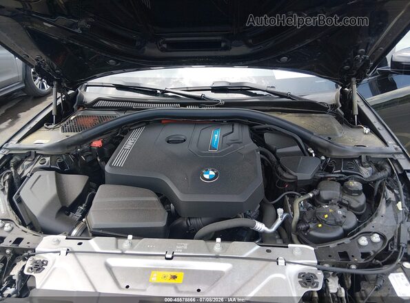 3MW39FF09P8D05894 2023 BMW 3 SERIES Black უკანა ხედი