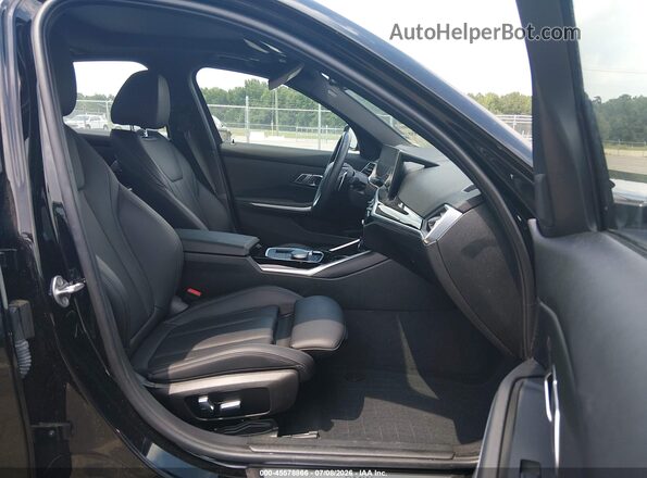 3MW39FF09P8D05894 2023 BMW 3 SERIES Black წინა სალონის ხედი