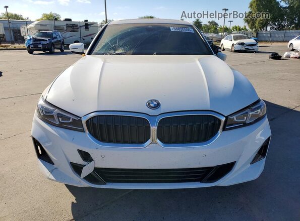 3MW39FS00P8C96654 2023 BMW 3 SERIES White Вид спереду