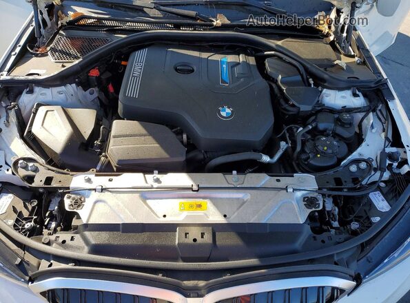 3MW39FS00P8C96654 2023 BMW 3 SERIES White Вид задньої частини салону