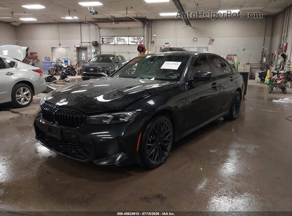 3MW39FS04R8E32965 2024 BMW 3 SERIES Black Vista tres cuartos delantera izquierda