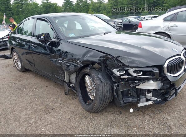 3MW39FS06P8D54668 2023 BMW 3 SERIES Black წინა ხედი