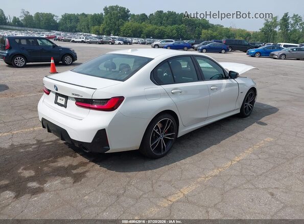 3MW39FS08P8C96742 2023 BMW 3 SERIES Белый Задняя правая четверть