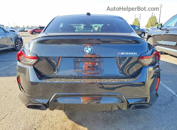 3MW43CM05T8G08382 2026 BMW M2 Black უკანა ხედი
