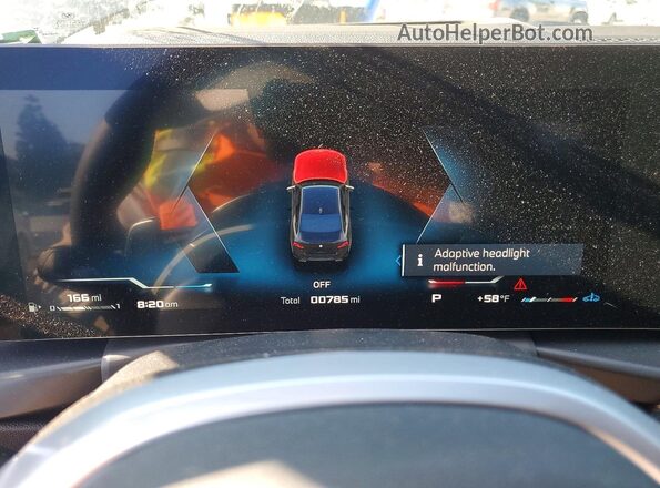 3MW43CM05T8G08382 2026 BMW M2 Black ხელსაწყოთა პანელის ხედი