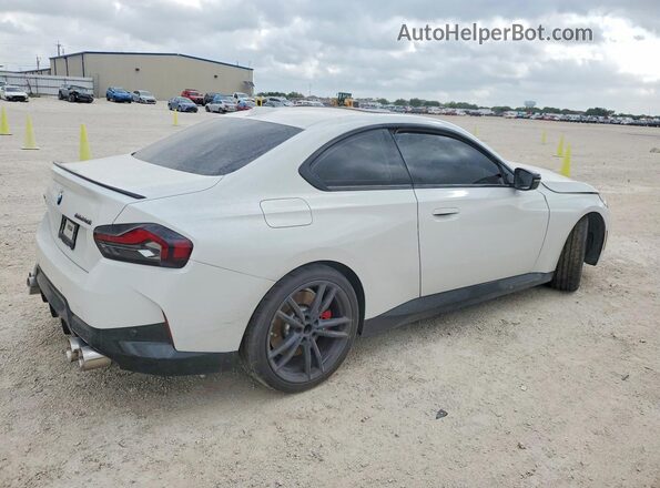 3MW43CM07P8C92067 2023 BMW M2 White უკანა მარჯვენა