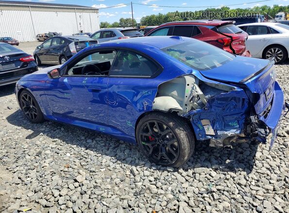 3MW43CM07S8F54887 2025 BMW M2 Blue უკანა მარცხენა
