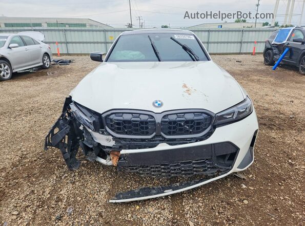 3MW49FF04R8D95110 2024 BMW M3 White Vista frontal