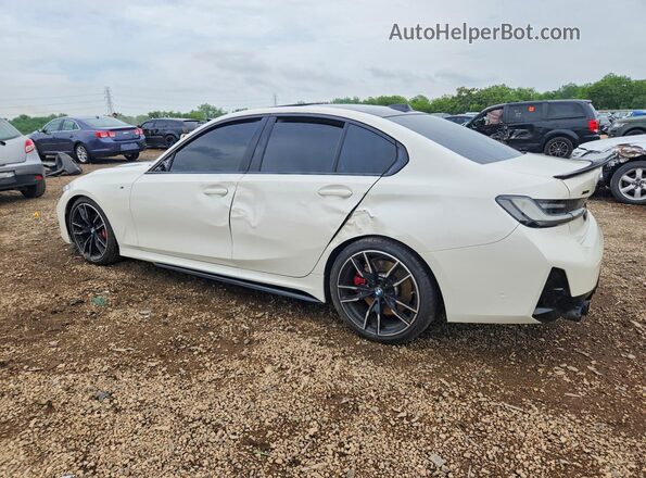 3MW49FF04R8D95110 2024 BMW M3 White Trasero izquierdo