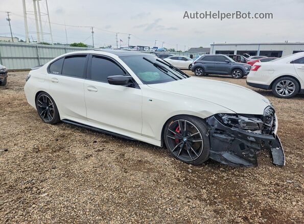 3MW49FF04R8D95110 2024 BMW M3 White Delantero derecho