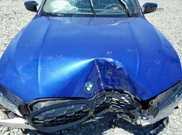 3MW49FF07P8D76127 2023 BMW M3 Blue Vista interior trasera