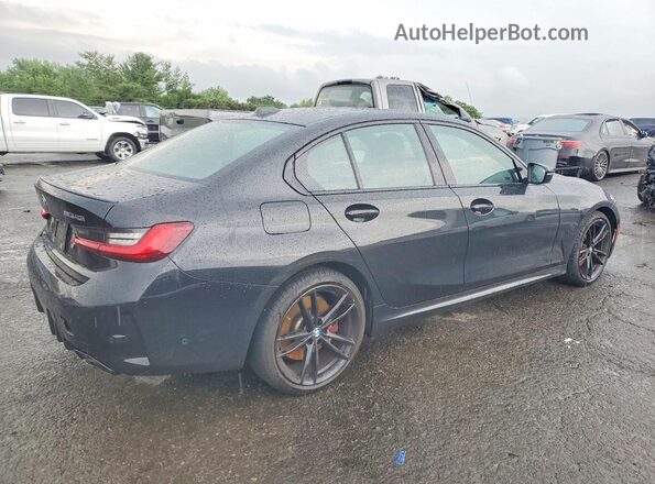 3MW49FF07P8D78668 2023 BMW M3 Black Հետևի աջ