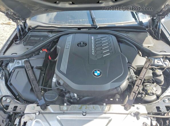 3MW49FF07R8D85994 2024 BMW M3 Gray Vista interior trasera