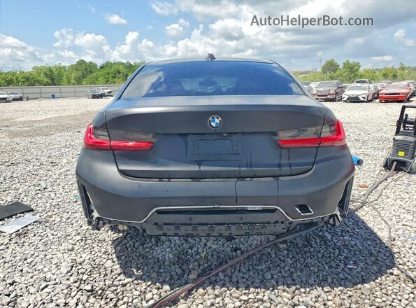 3MW49FS01P8D35224 2023 BMW M3 Charcoal Հետևի տեսք