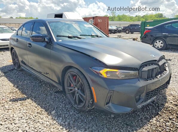 3MW49FS01P8D35224 2023 BMW M3 Charcoal Առջևի աջ