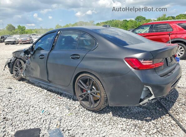 3MW49FS01P8D35224 2023 BMW M3 Charcoal Հետևի ձախ