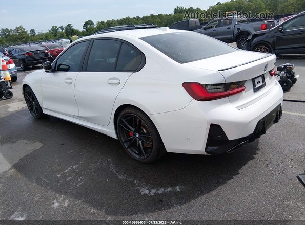 3MW49FS05R8E25429 2024 BMW M3 White Задня ліва чверть