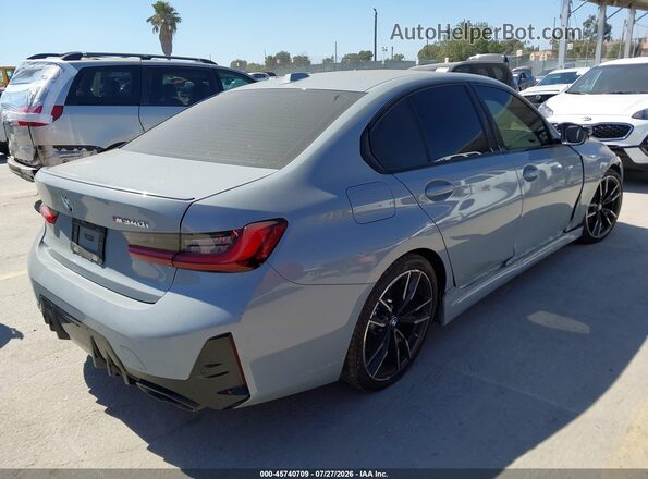 3MW49FS05R8E83105 2024 BMW M3 Серый Задняя правая четверть