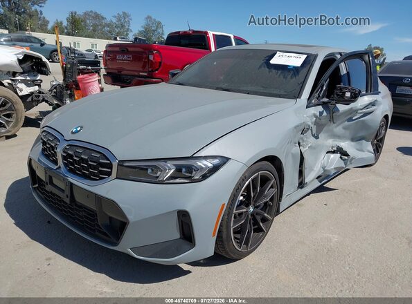 3MW49FS05R8E83105 2024 BMW M3 Серый Передняя левая четверть