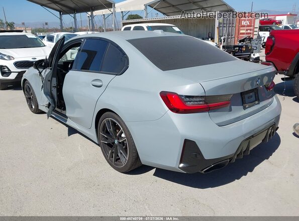 3MW49FS05R8E83105 2024 BMW M3 Серый Задняя левая четверть