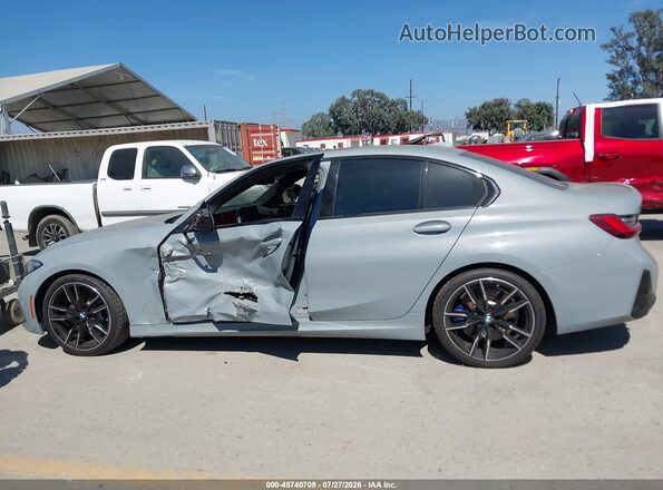 3MW49FS05R8E83105 2024 BMW M3 Серый Панорамный вид салона 360°