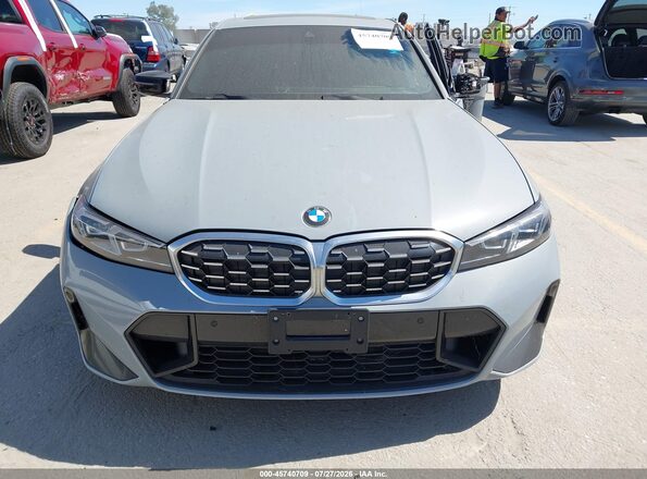 3MW49FS05R8E83105 2024 BMW M3 Серый Вид щитка приборов