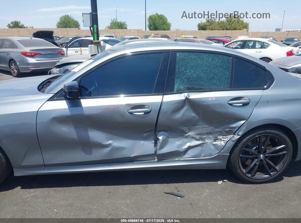 3MW49FS09P8D40512 2023 BMW M3 Gray Դիմացի տեսք