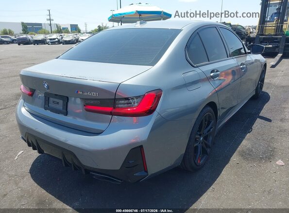 3MW49FS09P8D40512 2023 BMW M3 Gray Հետևի աջ
