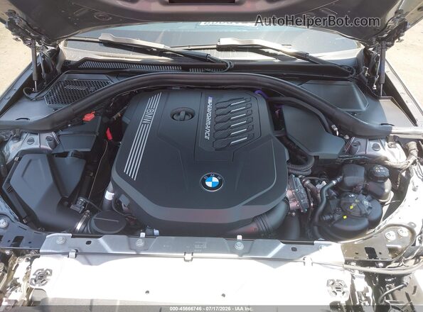 3MW49FS09P8D40512 2023 BMW M3 Gray Հետևի տեսք