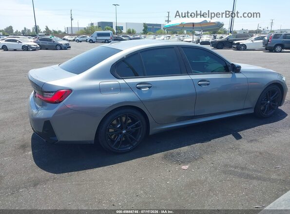 3MW49FS09P8D40512 2023 BMW M3 Gray Սալոնի հետևի տեսք