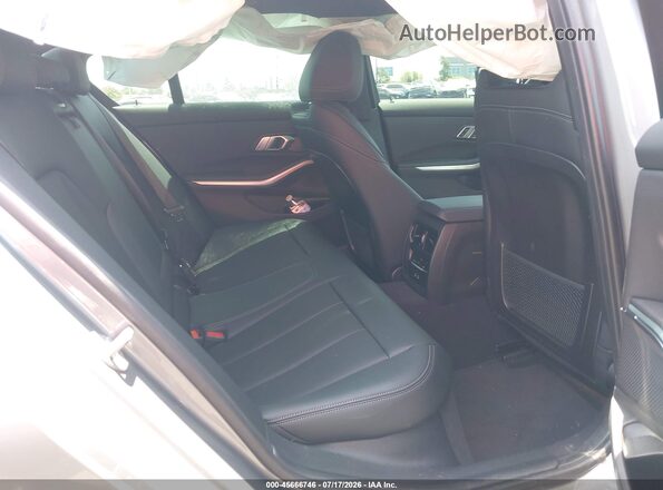 3MW49FS09P8D40512 2023 BMW M3 Gray VIN կոդի պիտակի տեսք