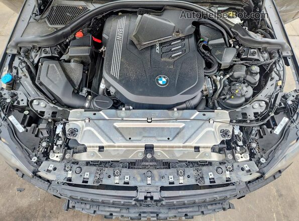 3MW53CM05R8E12228 2024 BMW M2 Black Սալոնի հետևի տեսք