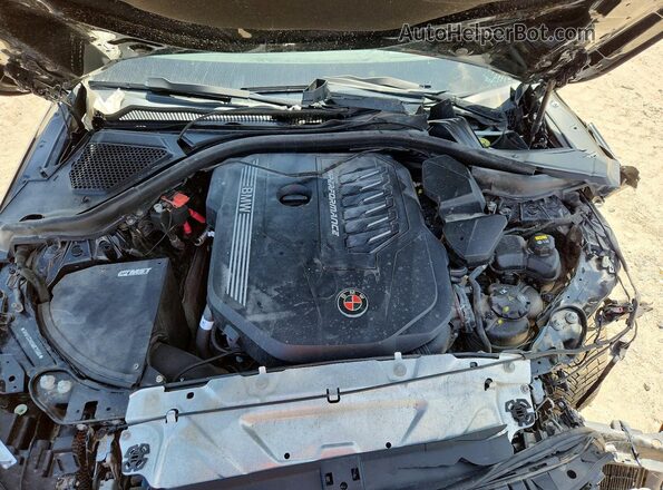 3MW53CM09N8C75580 2022 BMW M2 Черный Вид задней части салона