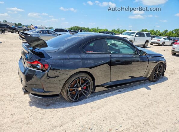 3MW53CM09N8C75580 2022 BMW M2 Черный Задняя правая четверть