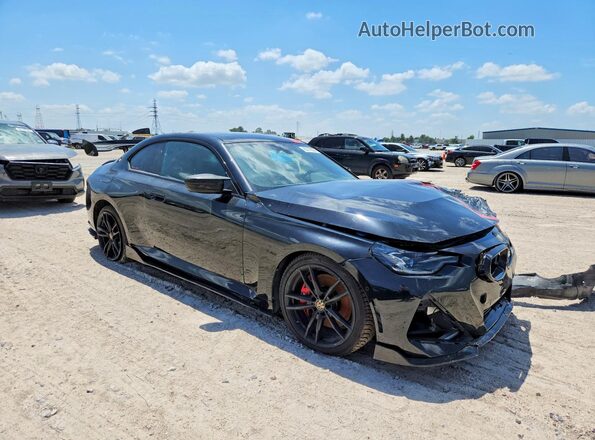 3MW53CM09N8C75580 2022 BMW M2 Черный Передняя правая четверть