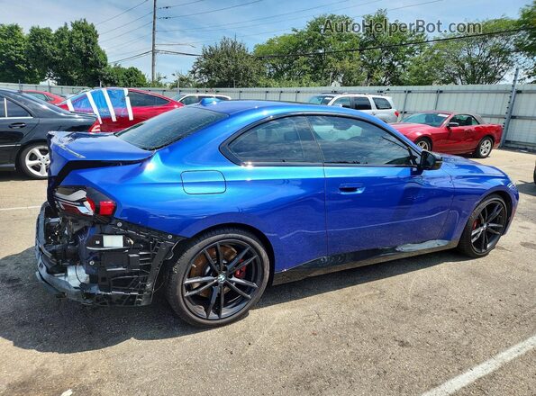 3MW53CM09R8E76630 2024 BMW M2 Blue Tył prawy