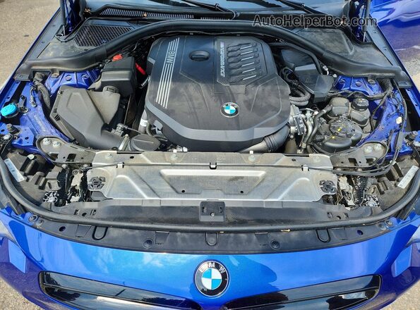 3MW53CM09R8E76630 2024 BMW M2 Blue Widok wnętrza z tyłu